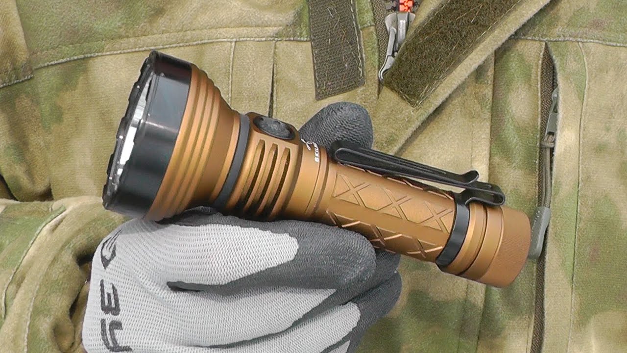 Skilhunt ESKTE EC500 - дальнобойный компактный фонарь на 21700. Обзор и тесты