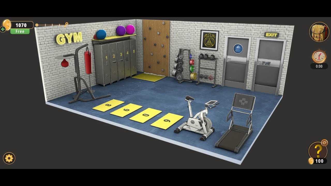 Rooms and Exits Level 5 - Gym 🔥 | No Honor Among Thieves Walkthrough | Step-by-Step Guide