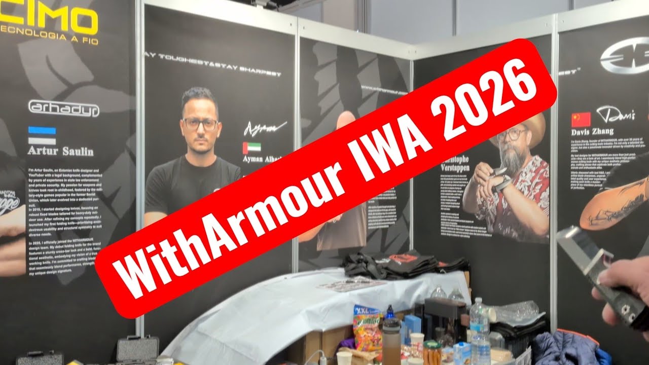 WithArmour auf der IWA Outdoor Classics 2026 in Nürnberg ⚔️👍