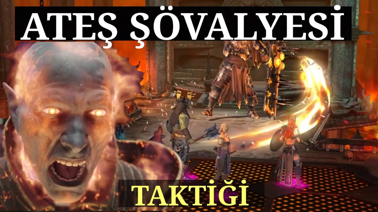 RAID: Shadow Legends Türkçe | ATEŞ ŞÖVALYESİ TAKTİĞİ