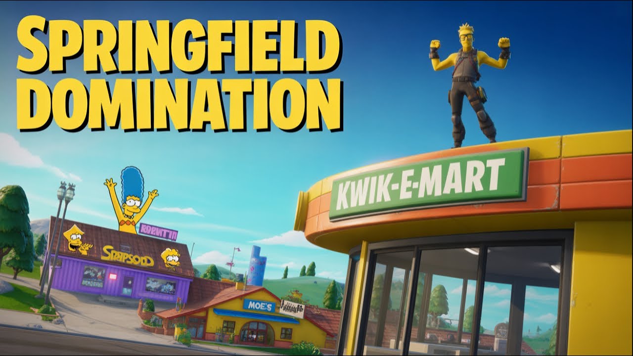 The Simpsons Fortnite Collab Just Got WEIRDER