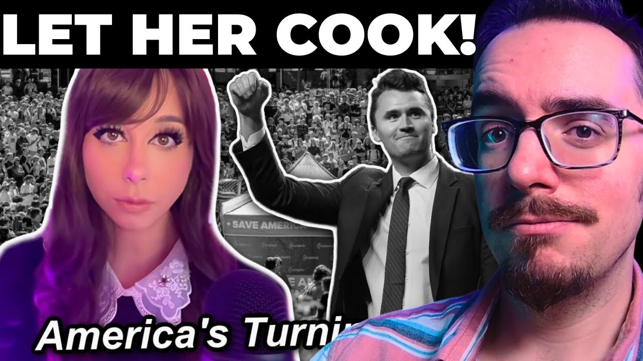 Реакция на видео Чарли Кирка от @Shoe0nHead