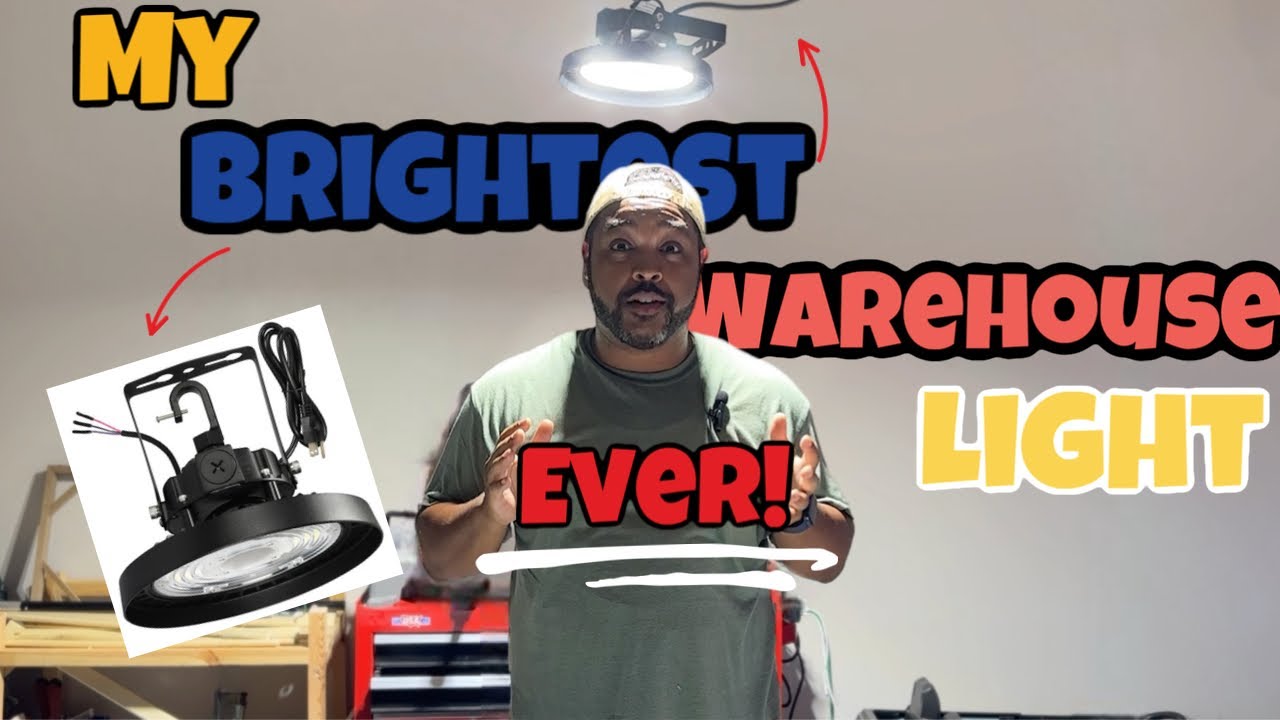 The Ultimate Warehouse Light | UFO Shop Light Review