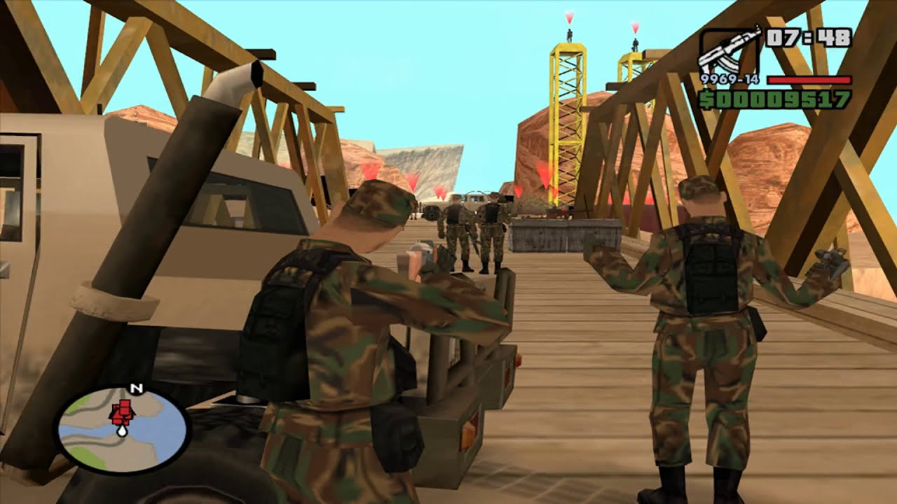 GTA san andreas - DYOM mission # 7 - Alfa 5