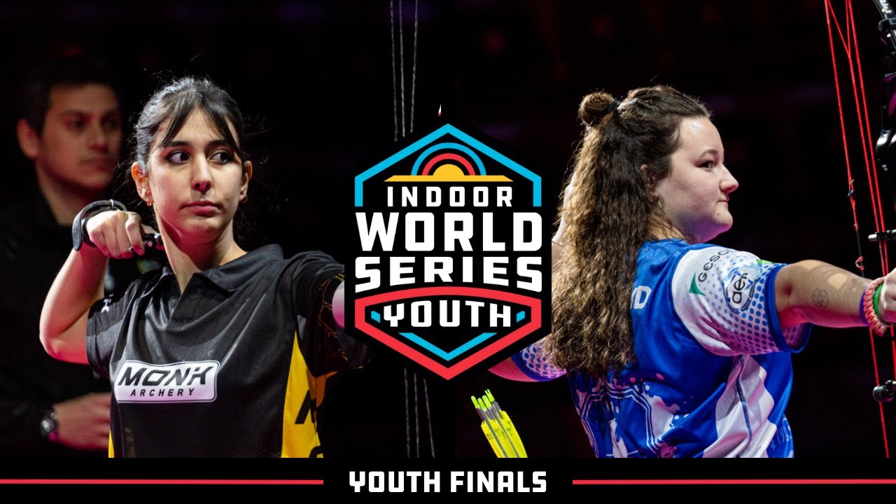 Nehir Sarihan v Alyssia Chambraud &ndash; compound under 21 women bronze | 2023 Indoor Youth Finals