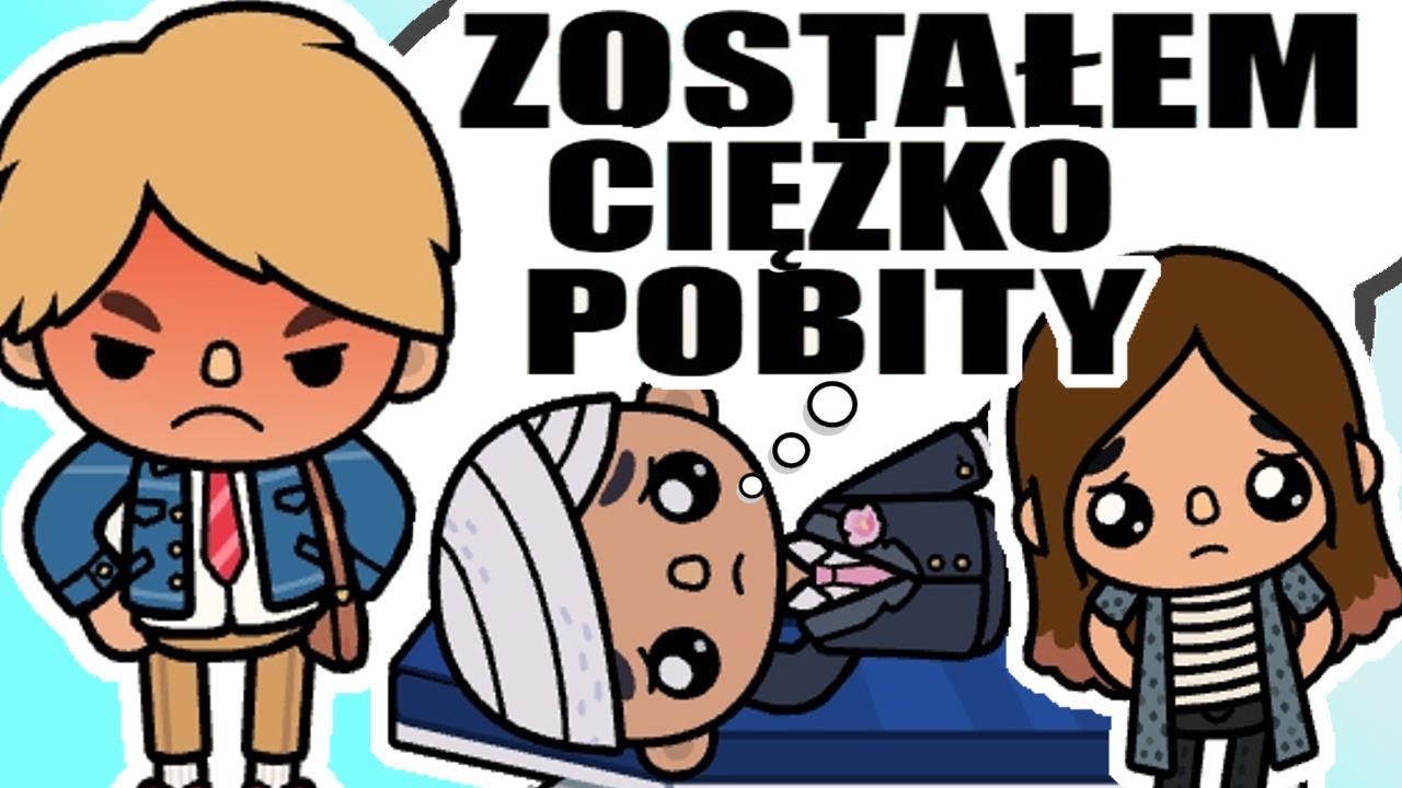 😨 POBIŁ MNIE BYŁY MĄŻ PARTNERKI! KAŚKA PRZERAŻONA... | smutne historyjki Toca Boca