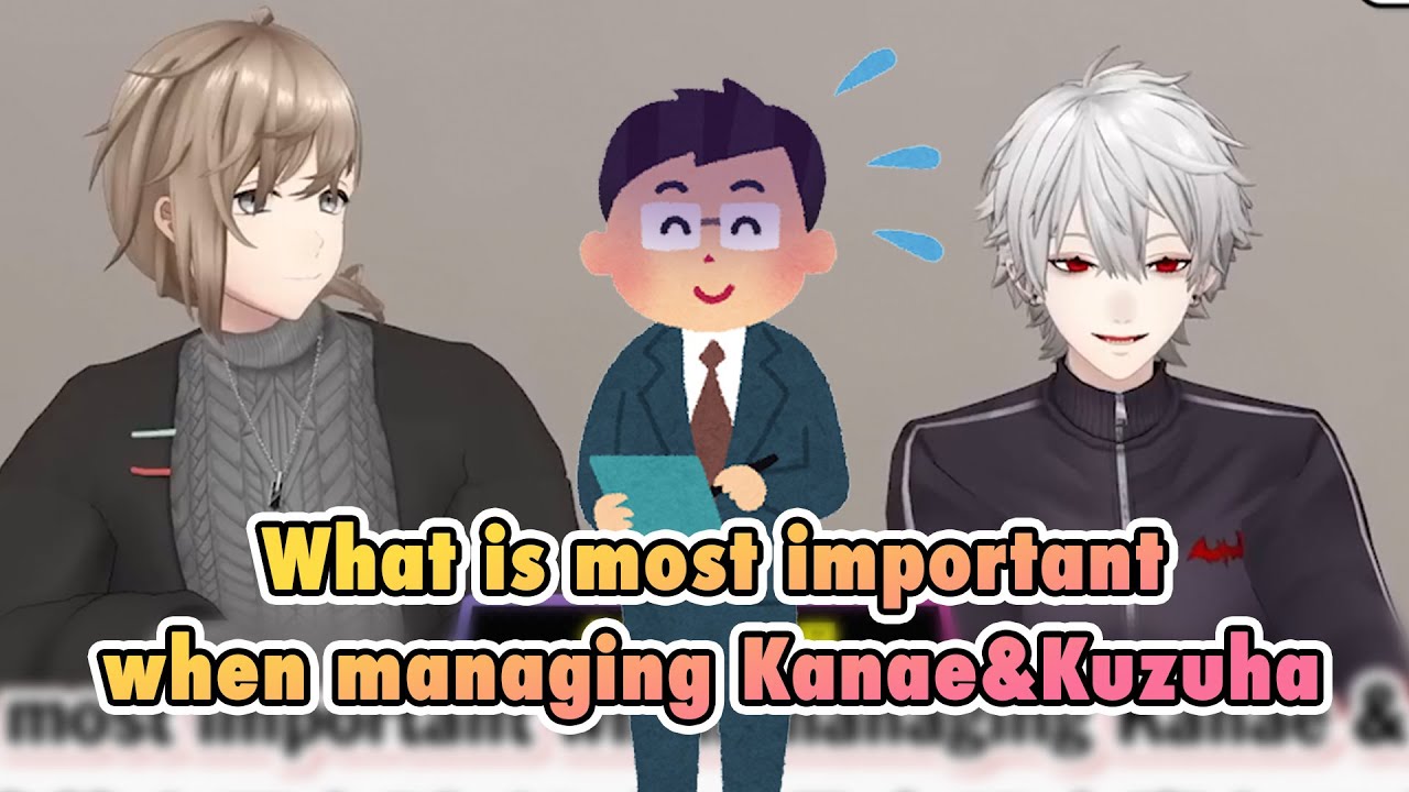 Chronoir guessing their manager's answer[Nijisanji/Kuronan]