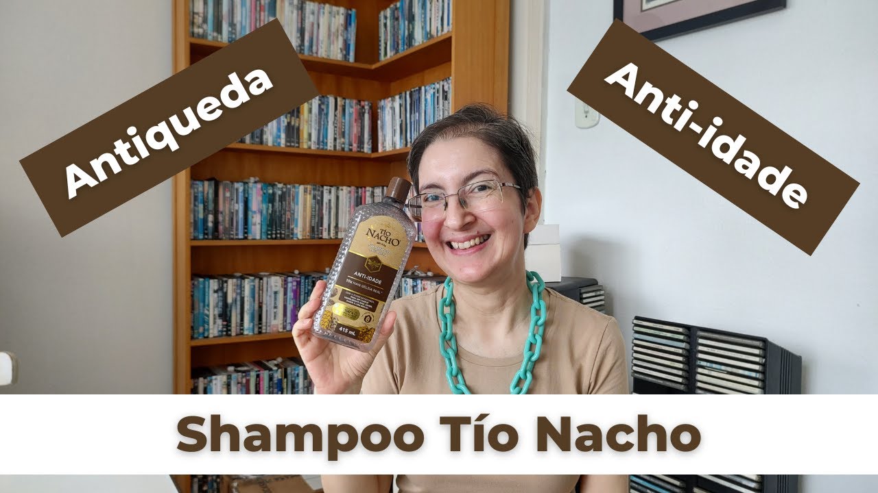 #UseiTodinho T&iacute;o Nacho Shampoo antiqueda anti-idade | Momento com Fernanda