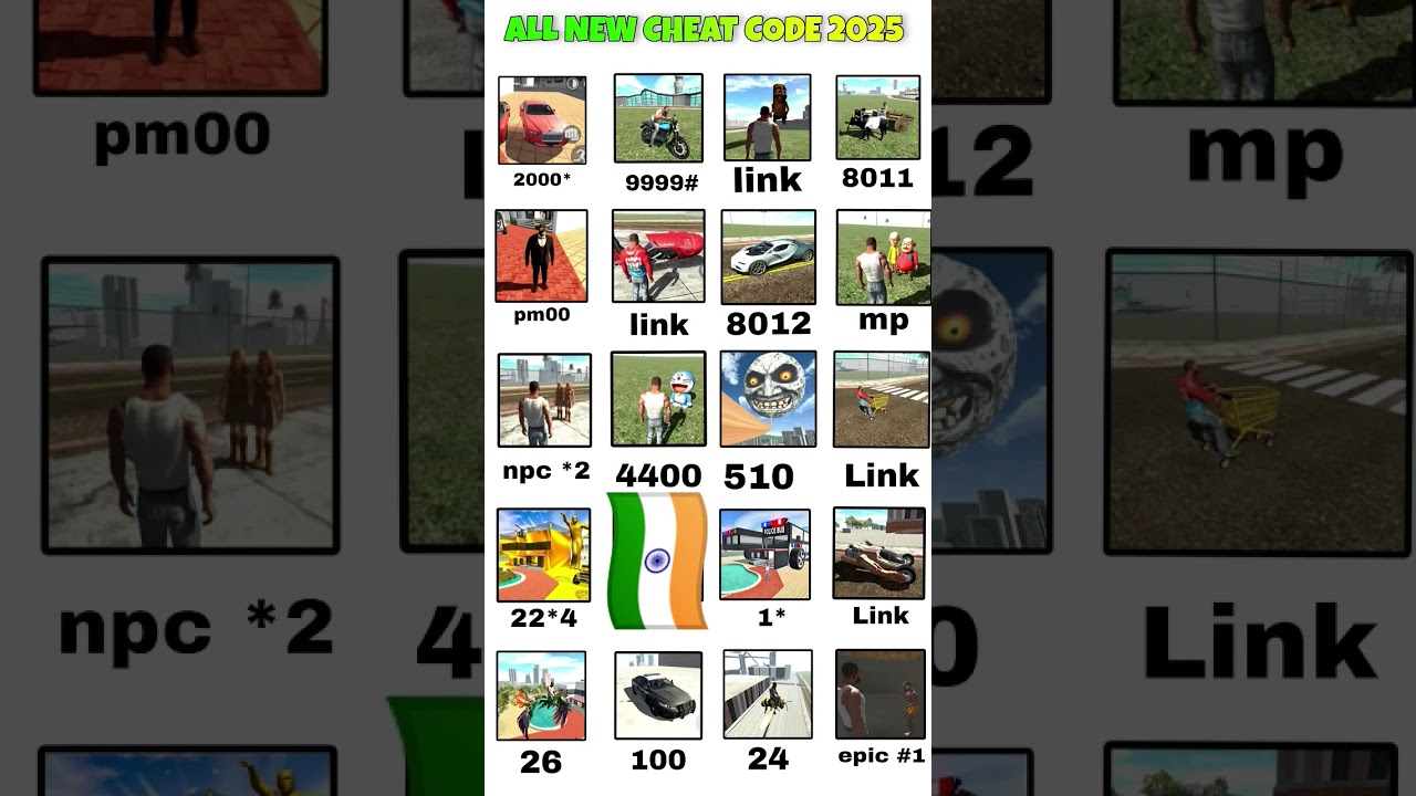 New Real code 💥 Indian bike driving 3d all new cheat code update + plugin cheat code
