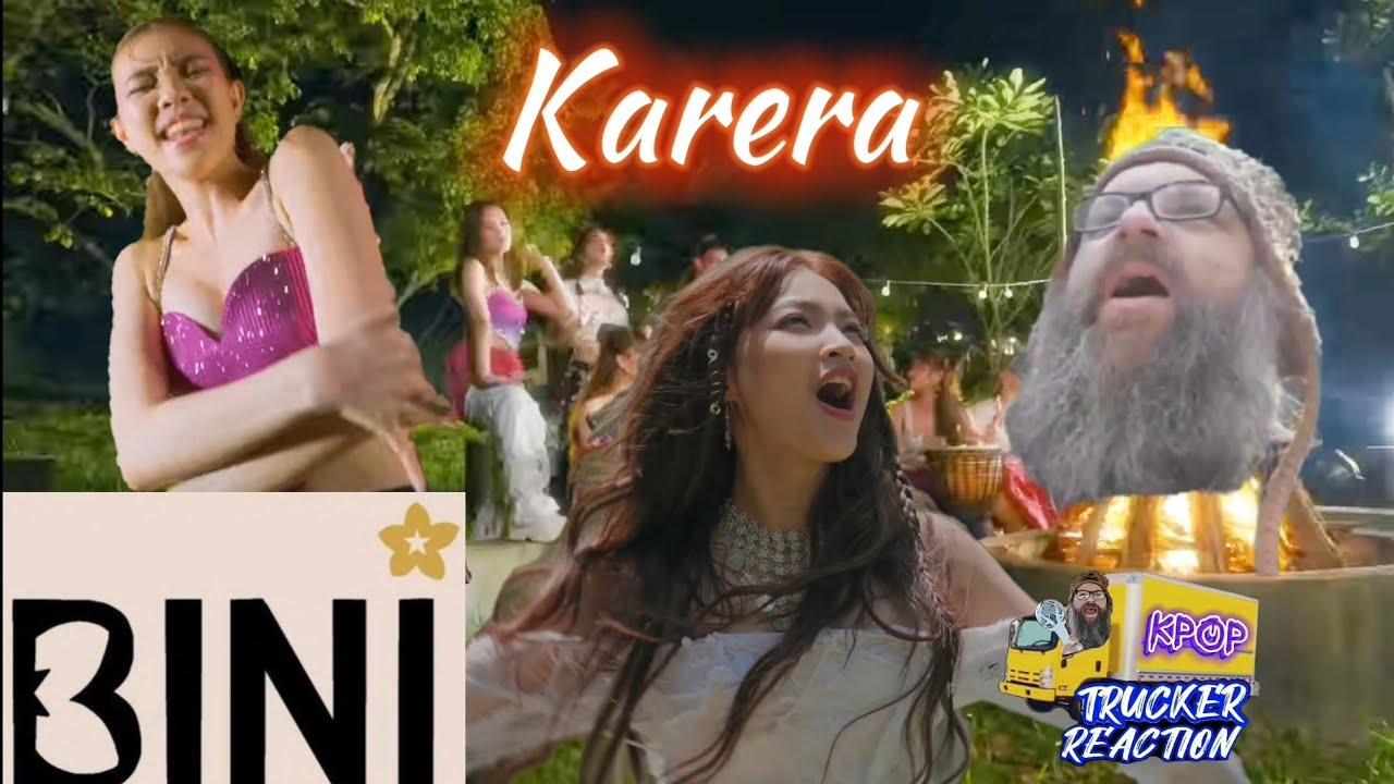 PinoyPop 🚚 Trucker Reacts Again to BINI 'Karera' MV