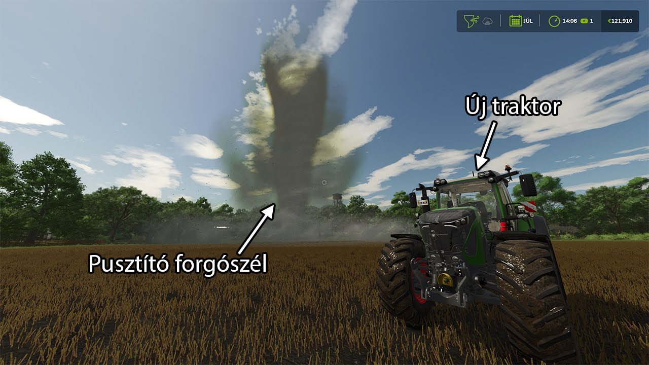 Tornádó?!? Farming Simulator 25 #23
