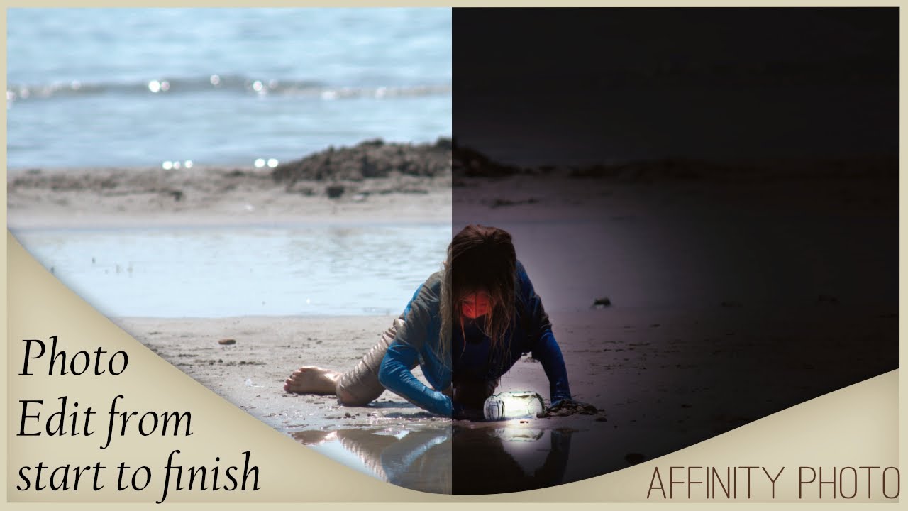 Composite photo edit from start to finish with Affinity Photo