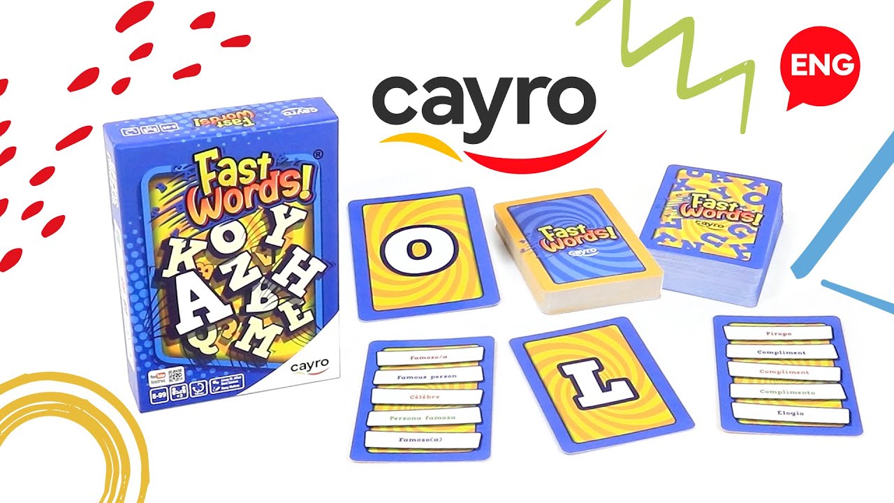 Fast Words by Cayro - How to play