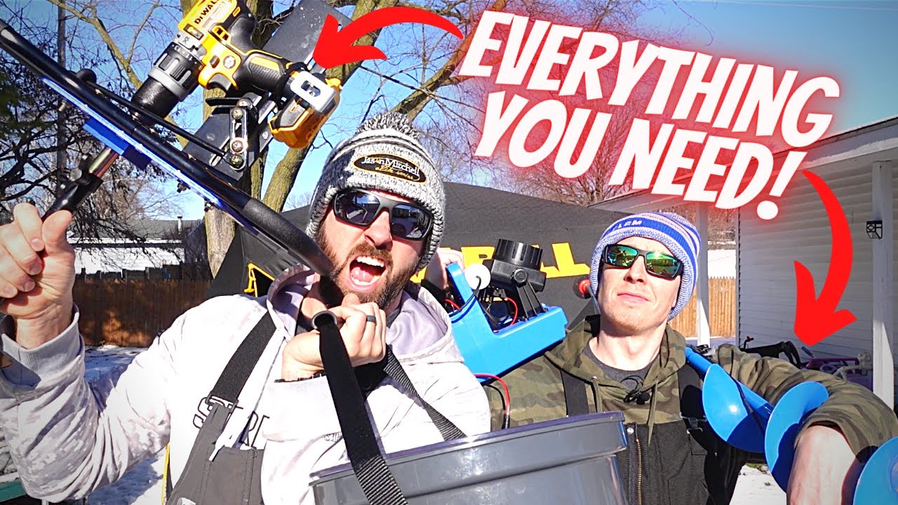 Ice Fishing 101 | EVERYTHING You NEED