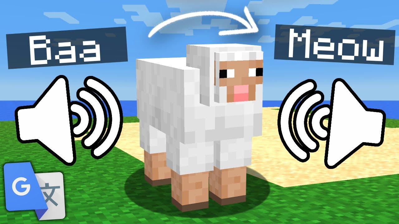 I Put Every Minecraft SOUND Through Google Translate 1 BILLION Times...