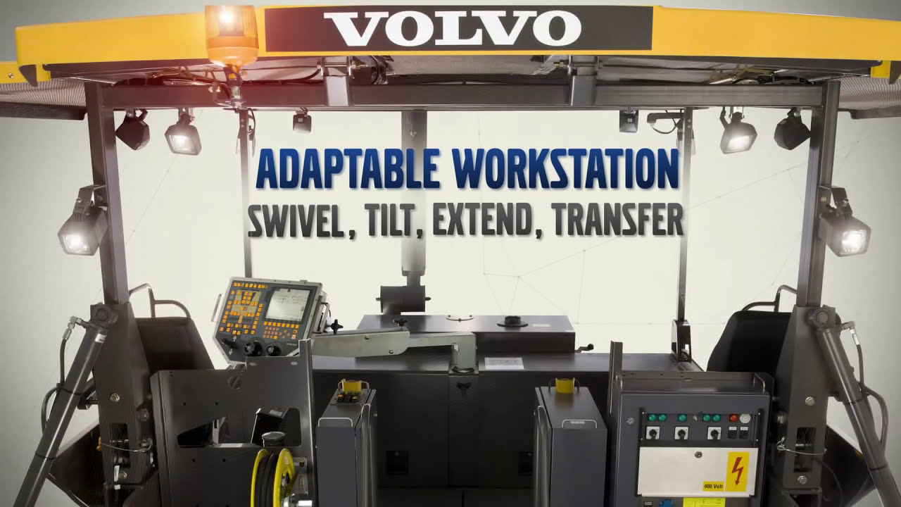 Discontinued: Volvo tracked pavers - P7820C, P8820C - Launch video
