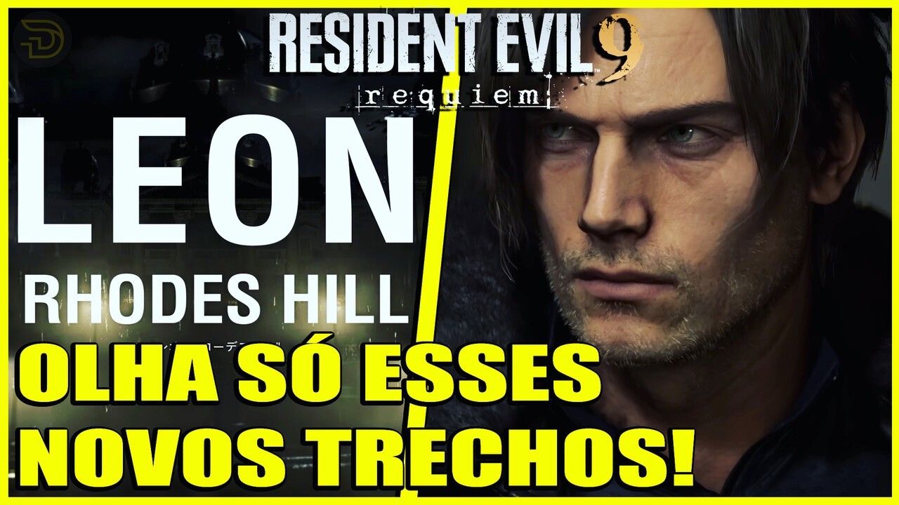 RESIDENT EVIL 9 REQUIEM: TRANSIÇÃO DOS CAPÍTULOS, MR. RACCOON E NOVOS COMBATES!