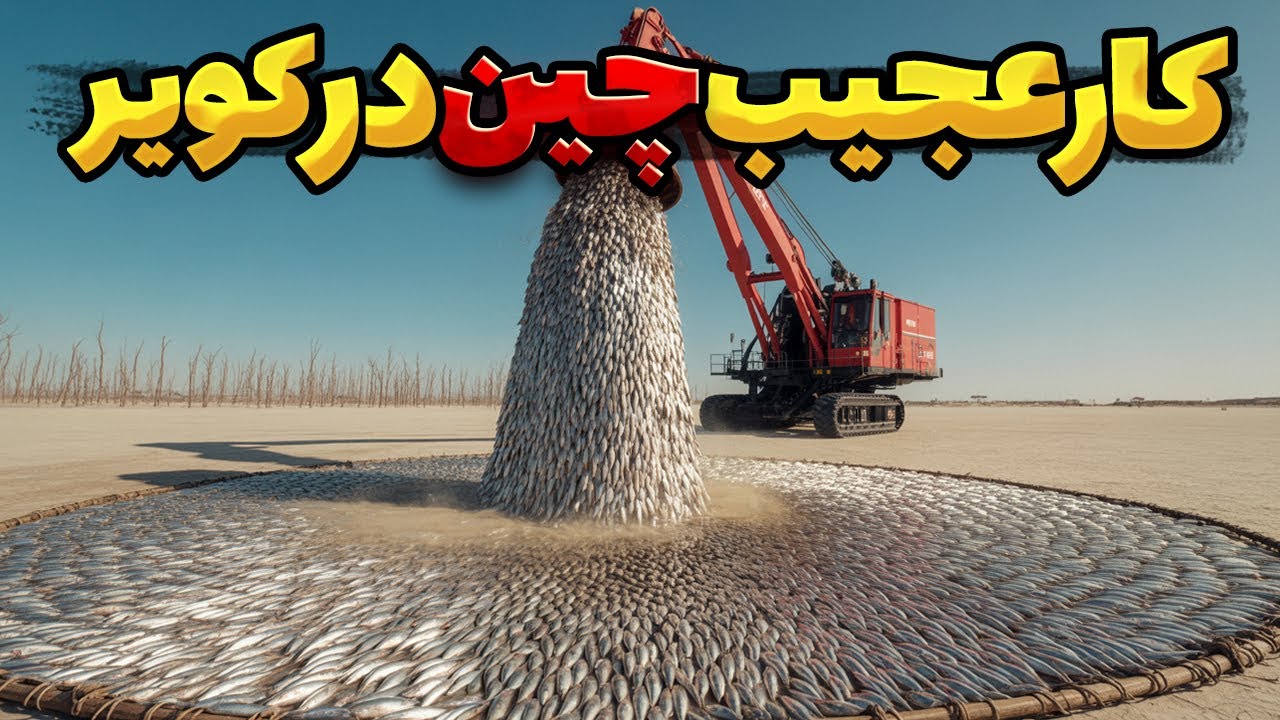 چینی ها 100 هزار ماهی رو تو بیابون ریختن... 5 سال بعد اتفاقی که رخ داد جهان رو شوکه کرد