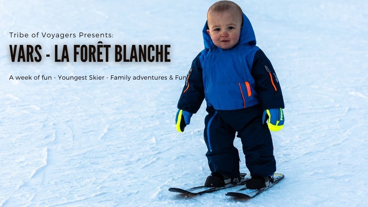 A week in Vars - Smallest Skier in the resort - Views, Hiking, Skiing and Fun!