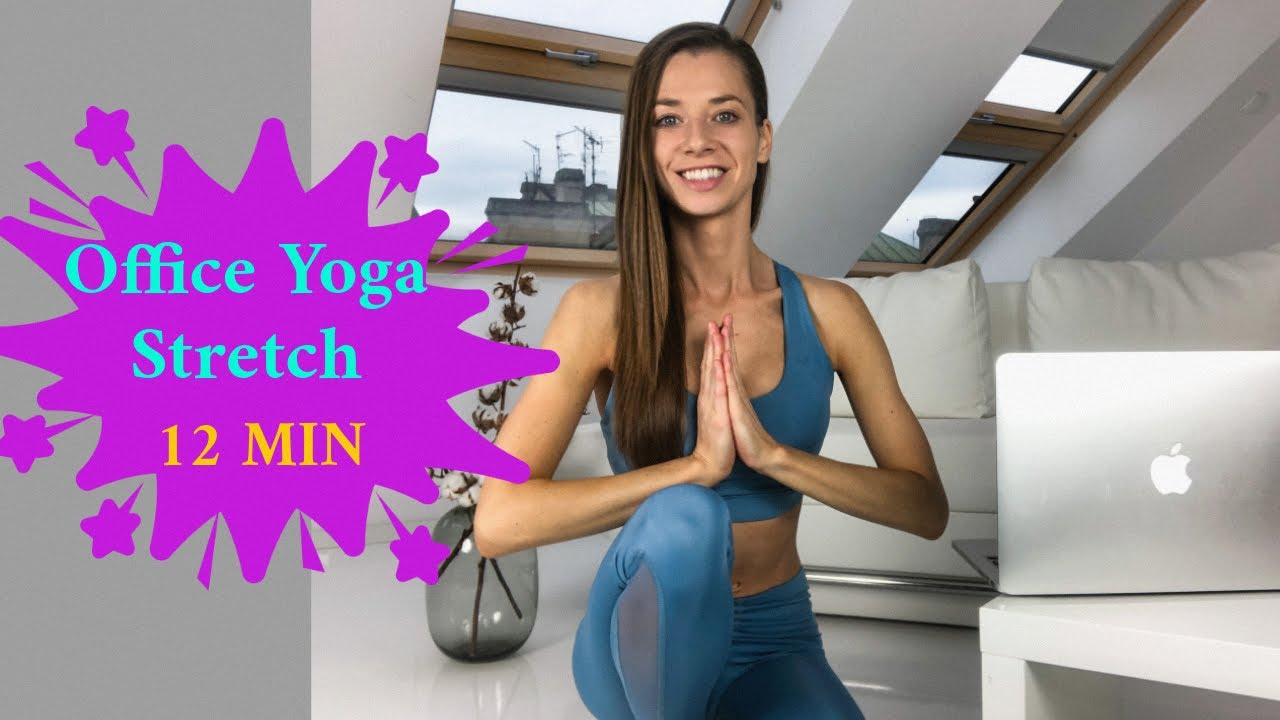 Office Yoga - 12 min  Stretch for Great Posture