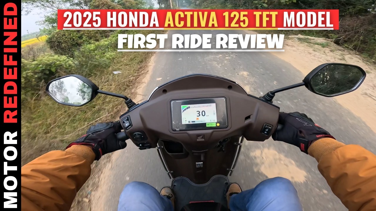 2025 Honda Activa 125 New TFT Console Model Ride Review | Legend Is Back??