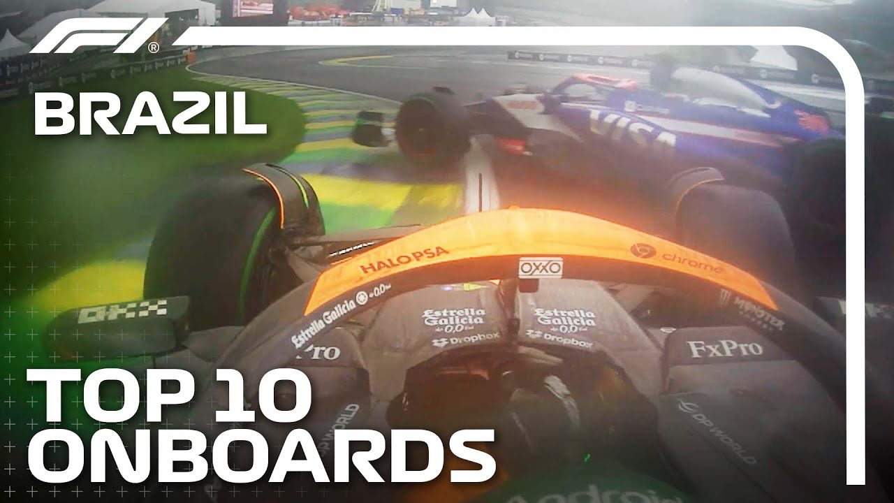 Top 10 Onboards | 2024 Sao Paulo Grand Prix | Qatar Airways