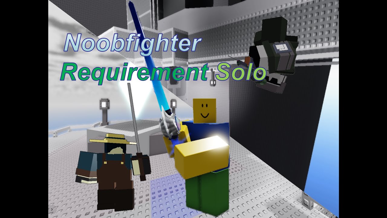 Solo Noobfighter Requirement credz only | Roblox World Tower Defense ver1.16