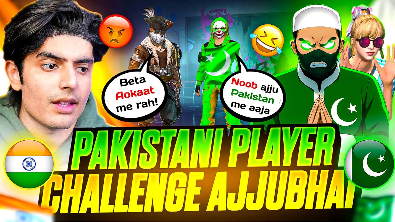 AJJUBHAI PRANK GONE WRONG IN PAKISTAN 🇵🇰😡🤬 #ajjubhai #garenafreefire #trending #freefire #ff #viral