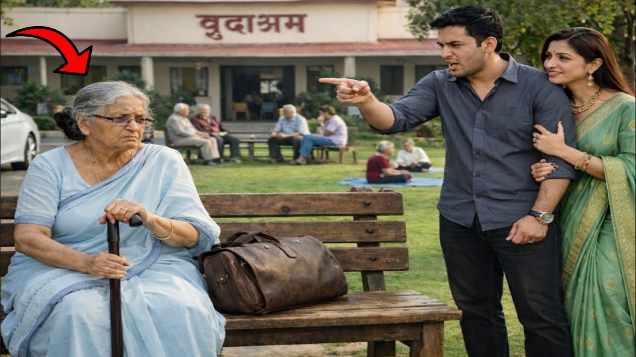 बूढ़ी माँ को मनहूस कहकर वृद्धाश्रम भेजा… फिर जो हुआ, हर बेटे-बहू के लिए सबक बन गया...