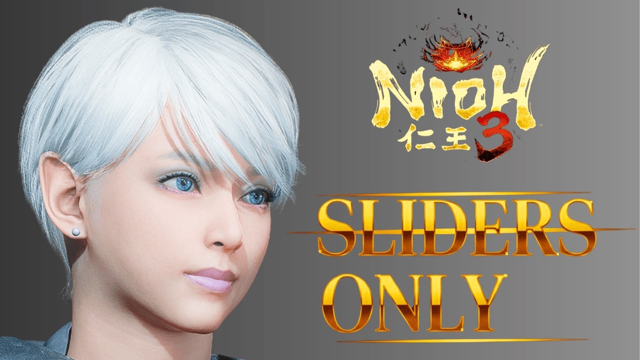 NIOH 3 | Female Character Creation (4K) - Sliders / 仁王３ キャラメイクレシピ