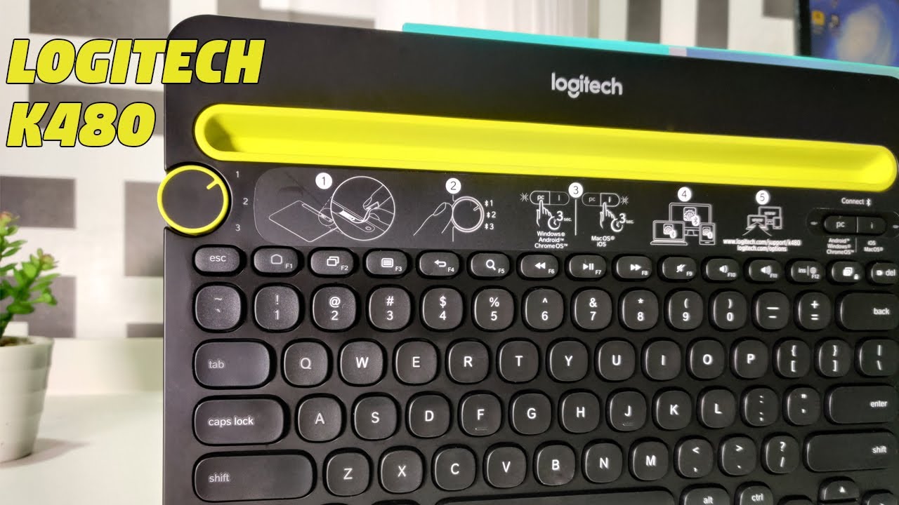 Logitech K480 - Teclado para todos los dispositivos