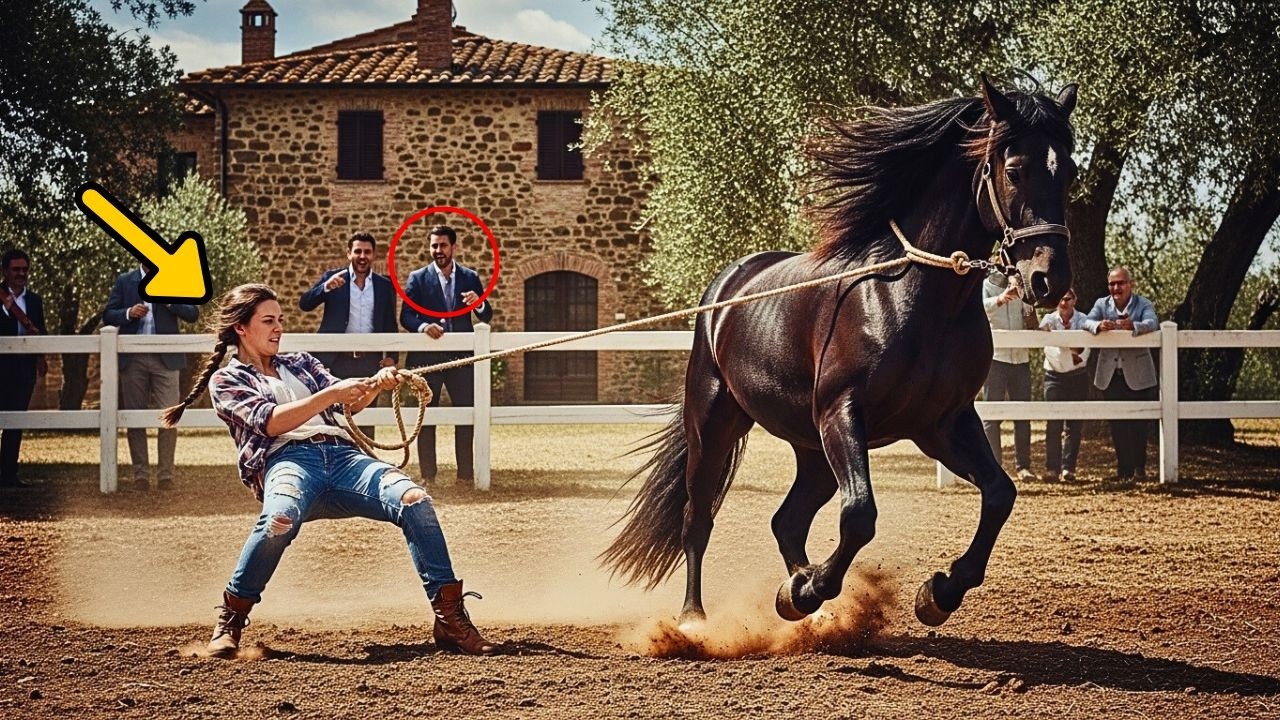Tutti ridevano della FIGLIA del FATTORE…ma non sapevano perché il PADRE tenesse il cavallo Maremmano