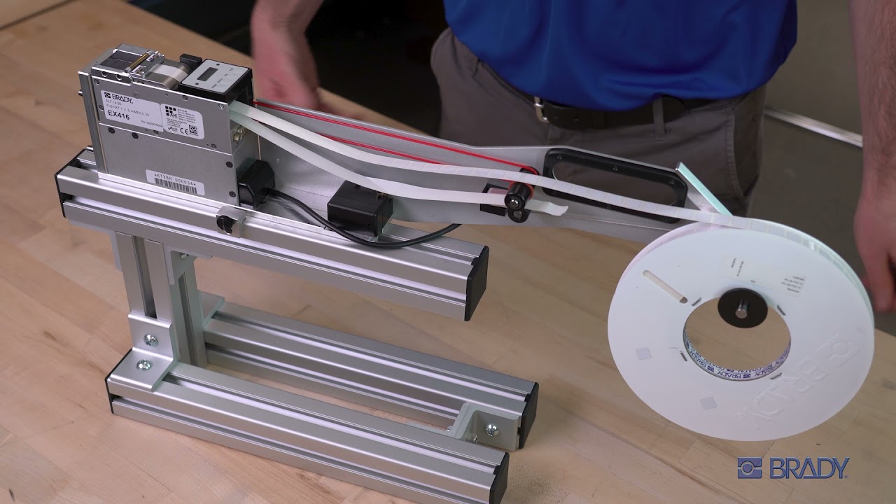 Brady - ALF14 Label Feeder How to