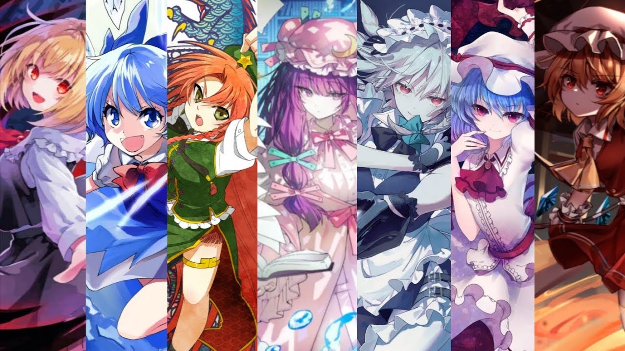 [フリーBGM/FREE BGM] All EoSD boss BGM [Touhou Remix/東方自作アレンジ]