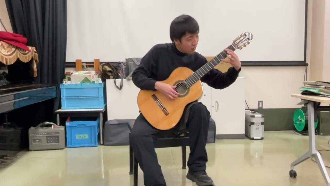 こうきのギター　20260124　早春賦 武満徹編曲