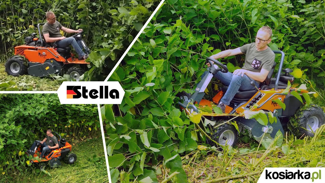 Karczownica Samojezdna z Kosiarką Bijakową / Młotkową STELLA Racoon