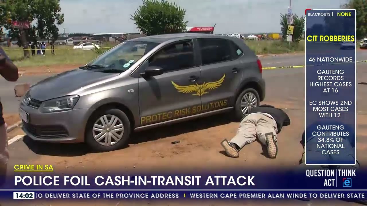 Crime In SA | One suspect dead, as police foil cash-in-transit attack