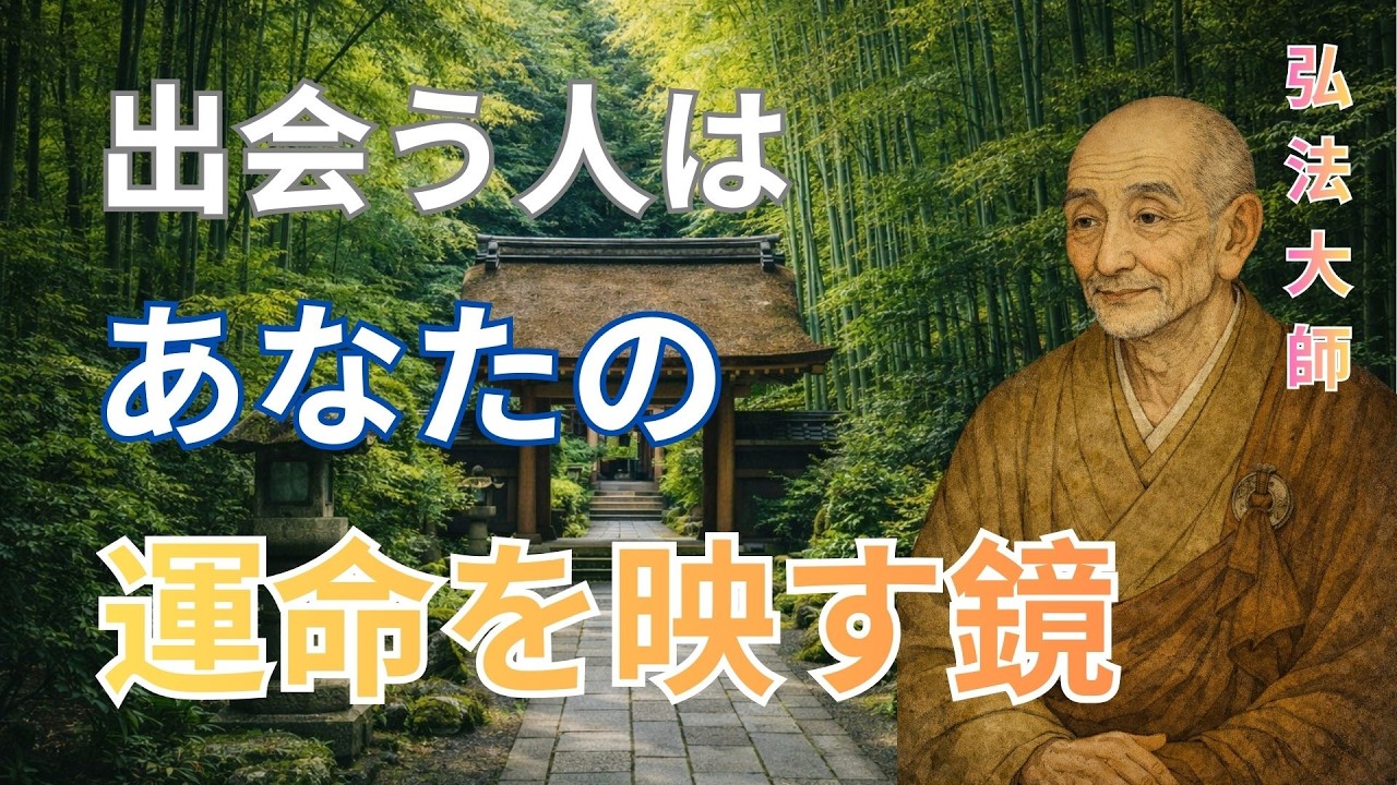 出会う人はすべて意味がある。空海が説く「運命の縁」の法則