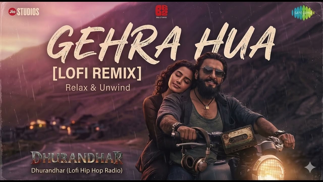 Gehra Hua Lofi song love song night drive, chill mode#lofi #lofimusic 