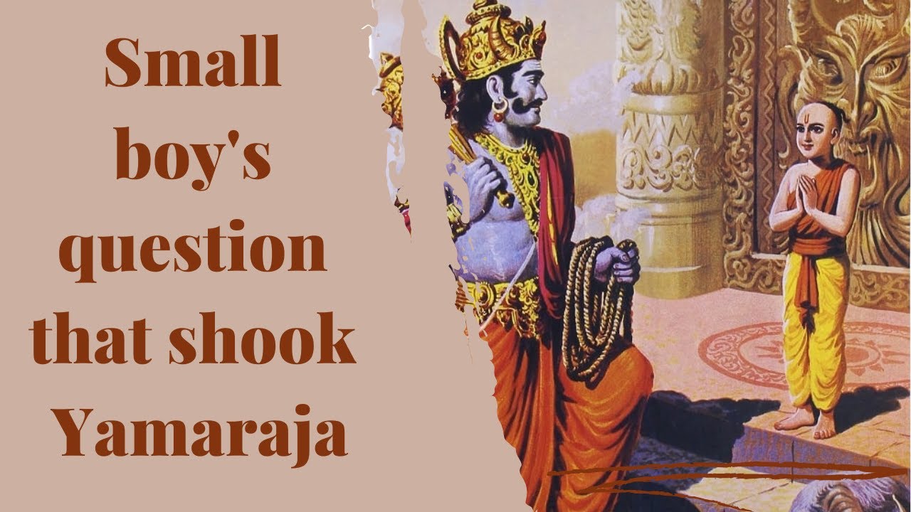 Small boy's question that shook Yamaraja | Radheshyam Das