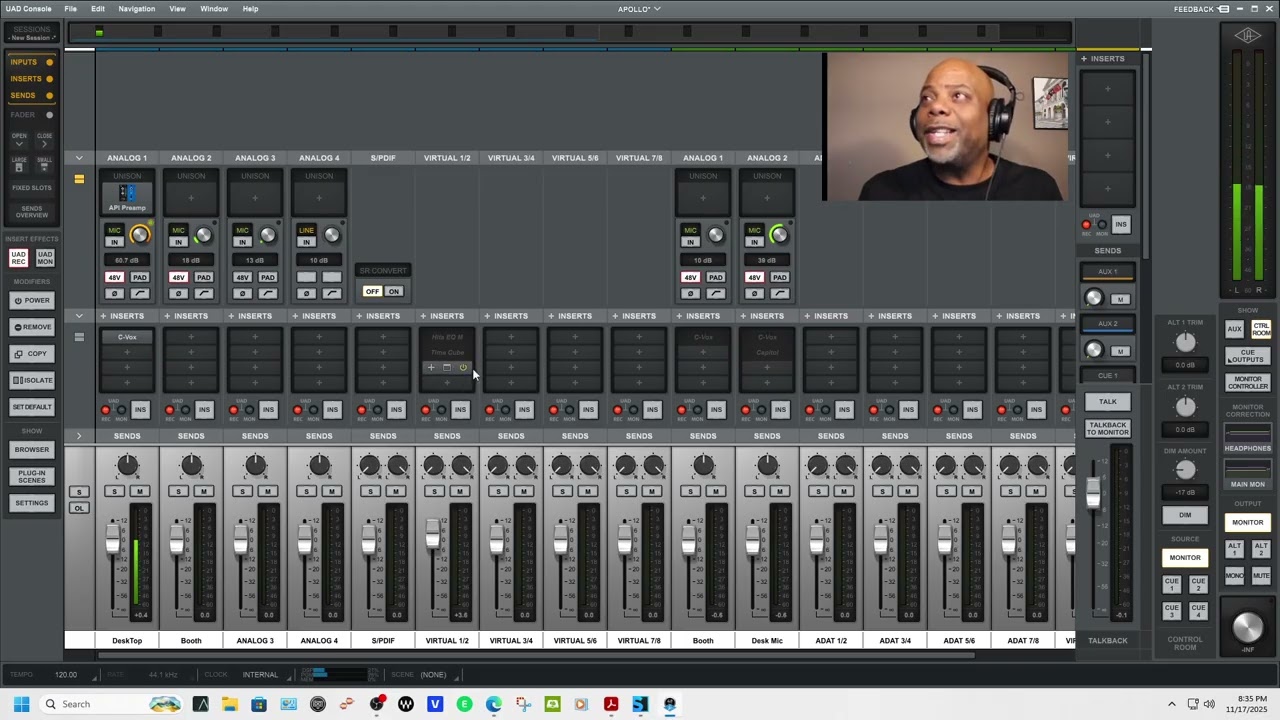 How to print UAD FX into your DAW