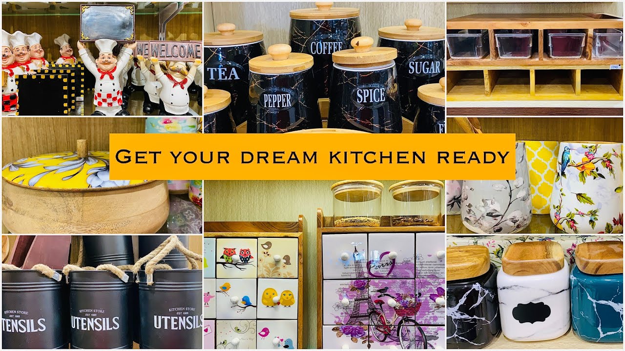 Beautiful kitchenware for your dream home | Omega exclusive Chennai | Kitchen storage organizers