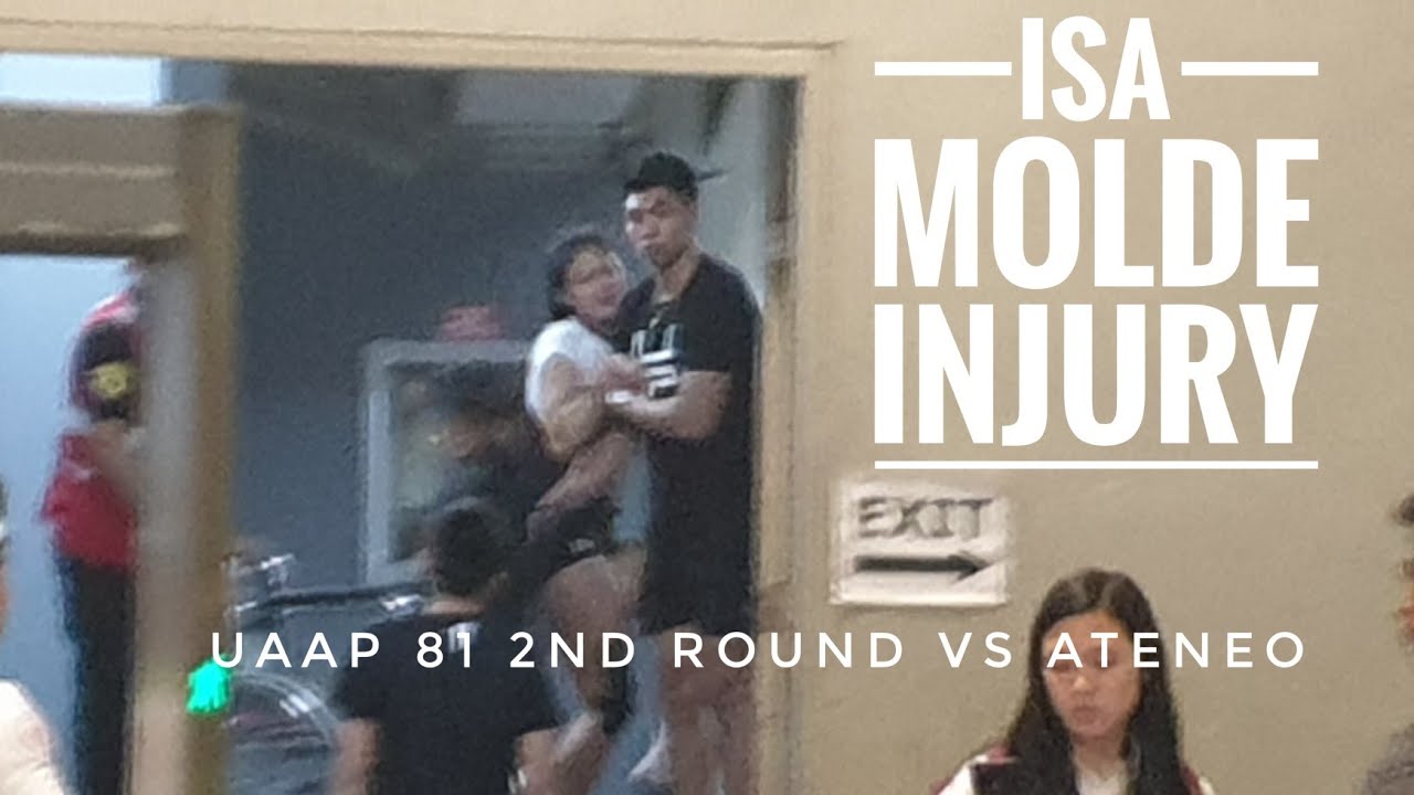 Isa Molde Injury - UAAP 81 UP vs Ateneo