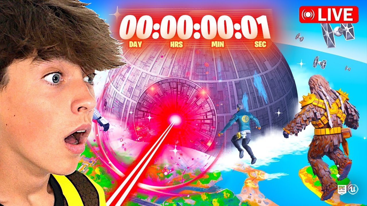 CUENTA ATRÁS TEMPORADA STAR WARS EN FORTNITE