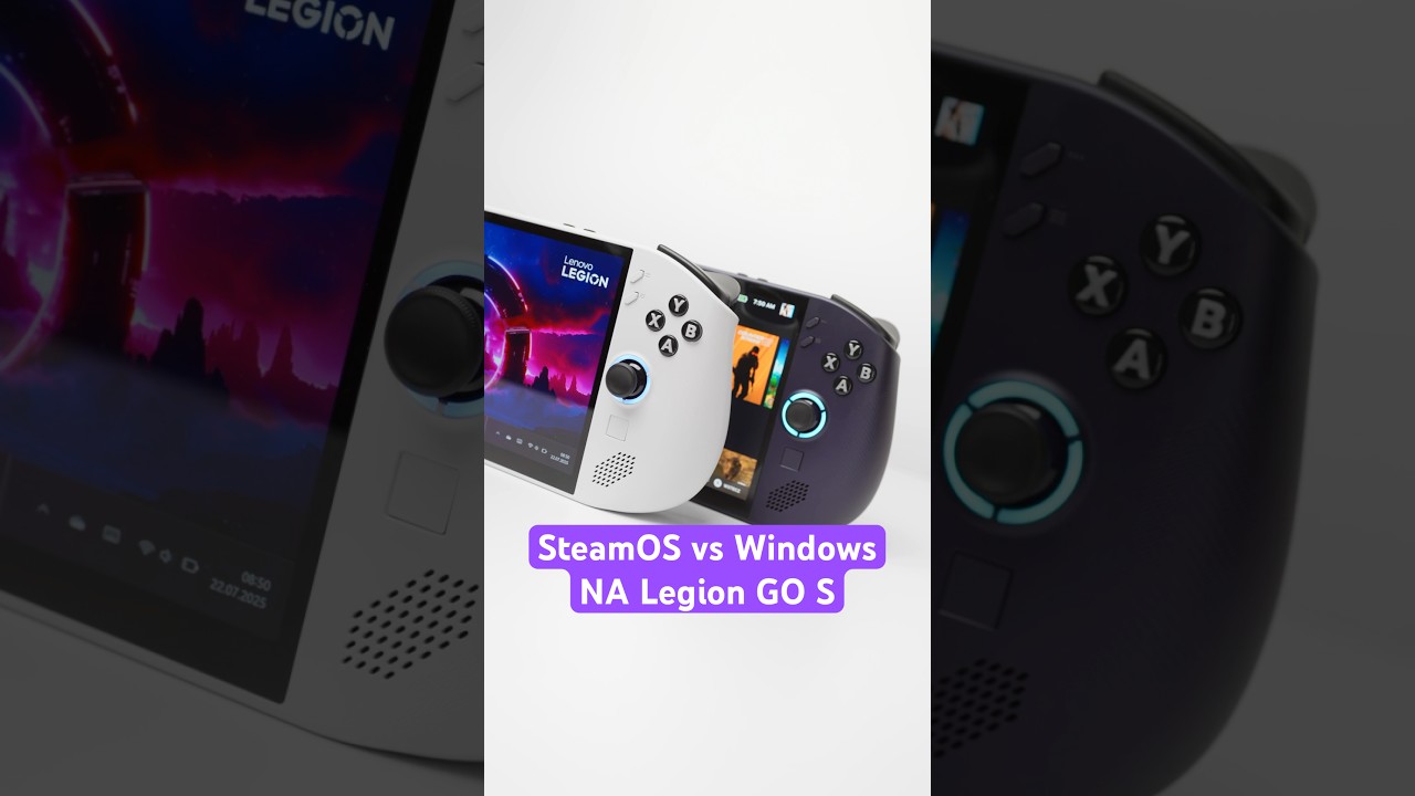 Kt&oacute;ra konsola jest MOCNIEJSZA? ft Lenovo Legion Go S 😏 #shorts #konsola #handheld