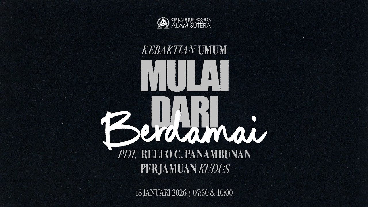 Kebaktian Minggu 