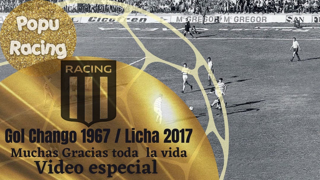 Racing Club / Gol de Chango Cardenas / Gol homenaje del Licha