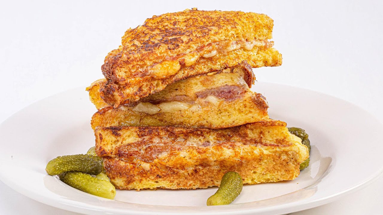How To Make Stuffed Monte Cristo (Croques Monsieur-Style) By Rachael