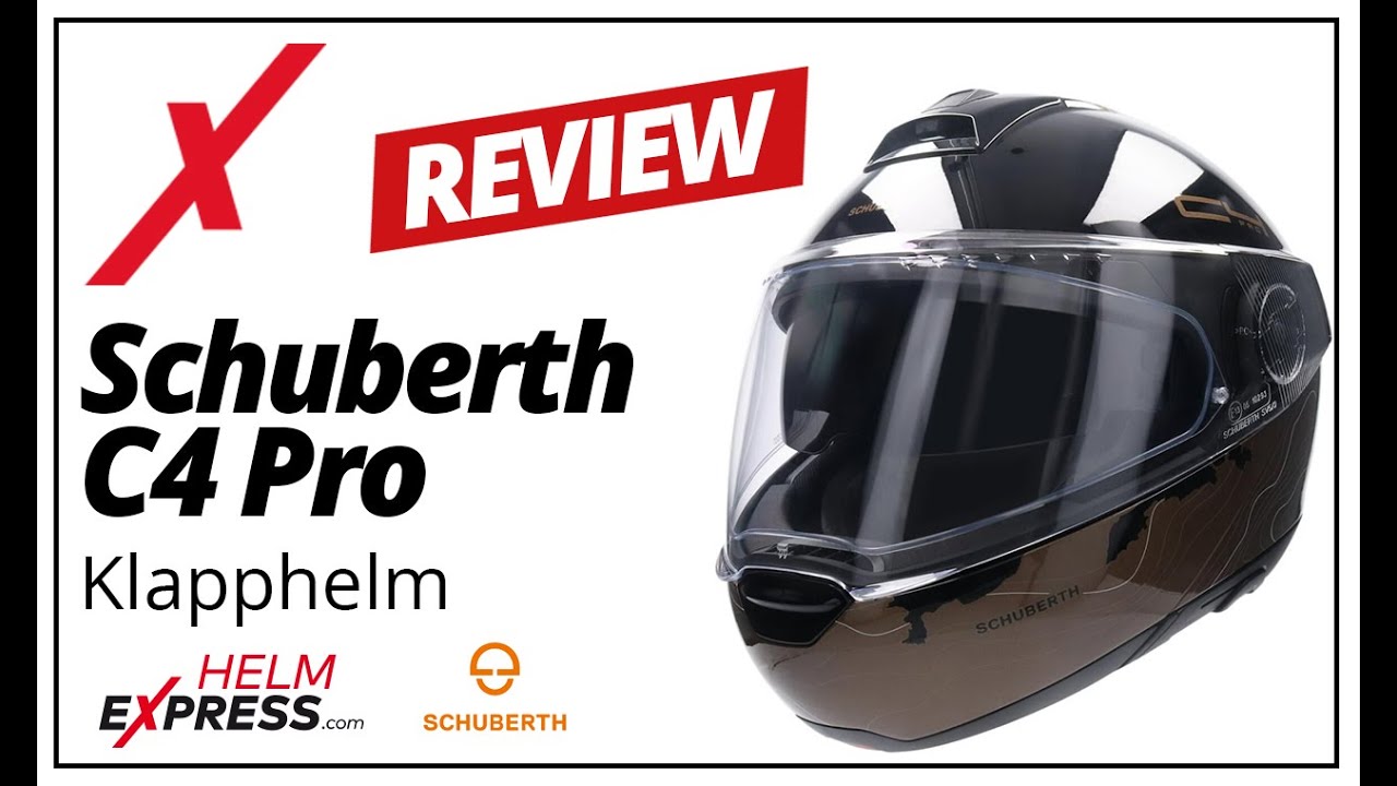 Produktvorstellung Schuberth C4 Pro & C4 Pro Women Klapphelm | Helmexpress.com