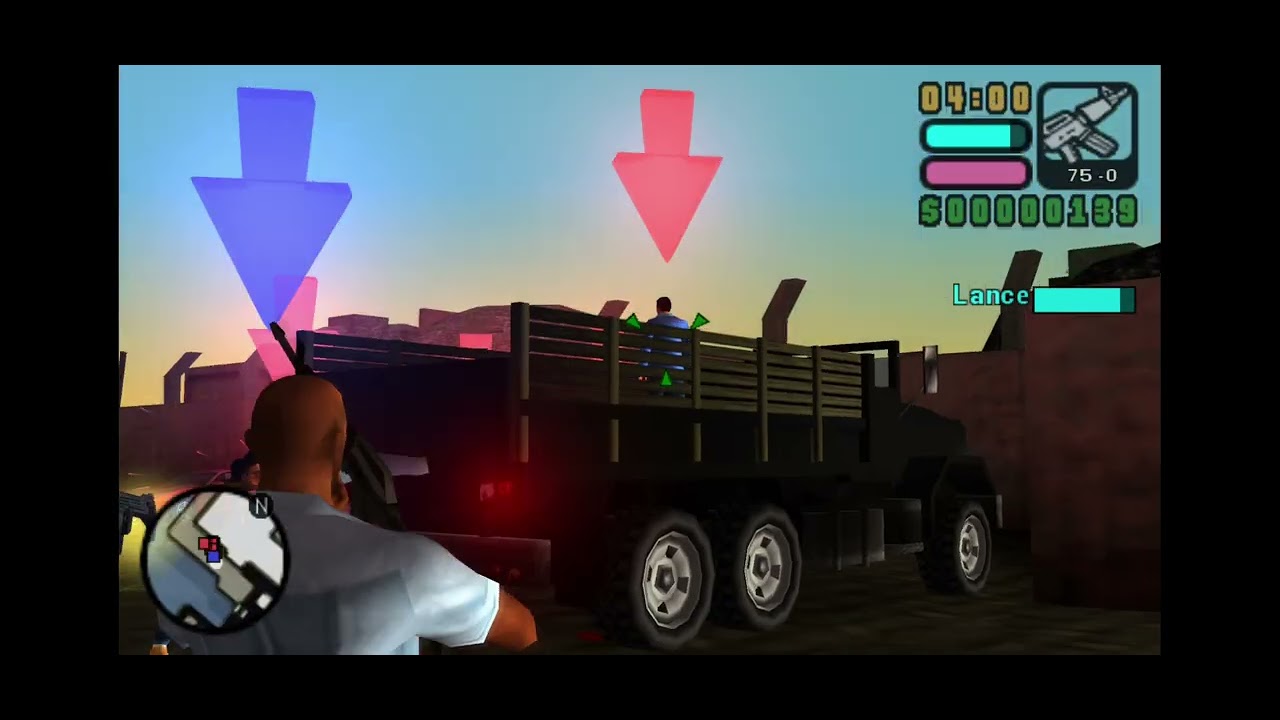 Pembajakan Truck MBG | Gta Vice City | Game Ps 2